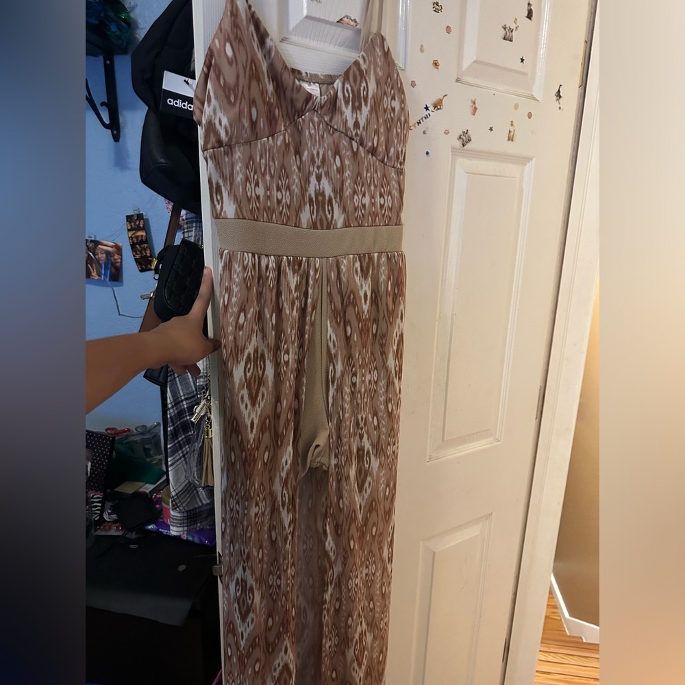 Fashionable sleeveless jumpsuit size:xl